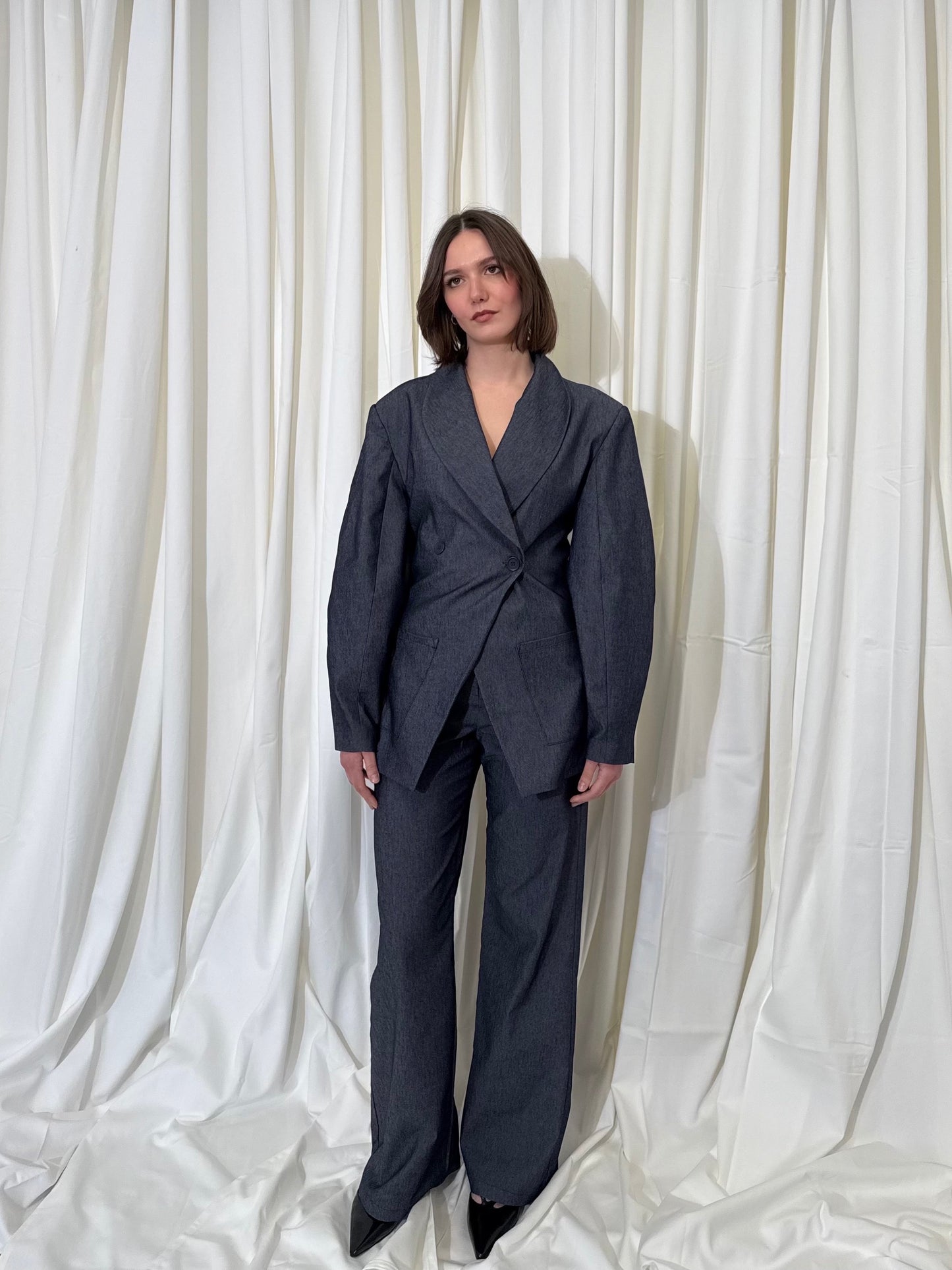 TWILL SET NAVY