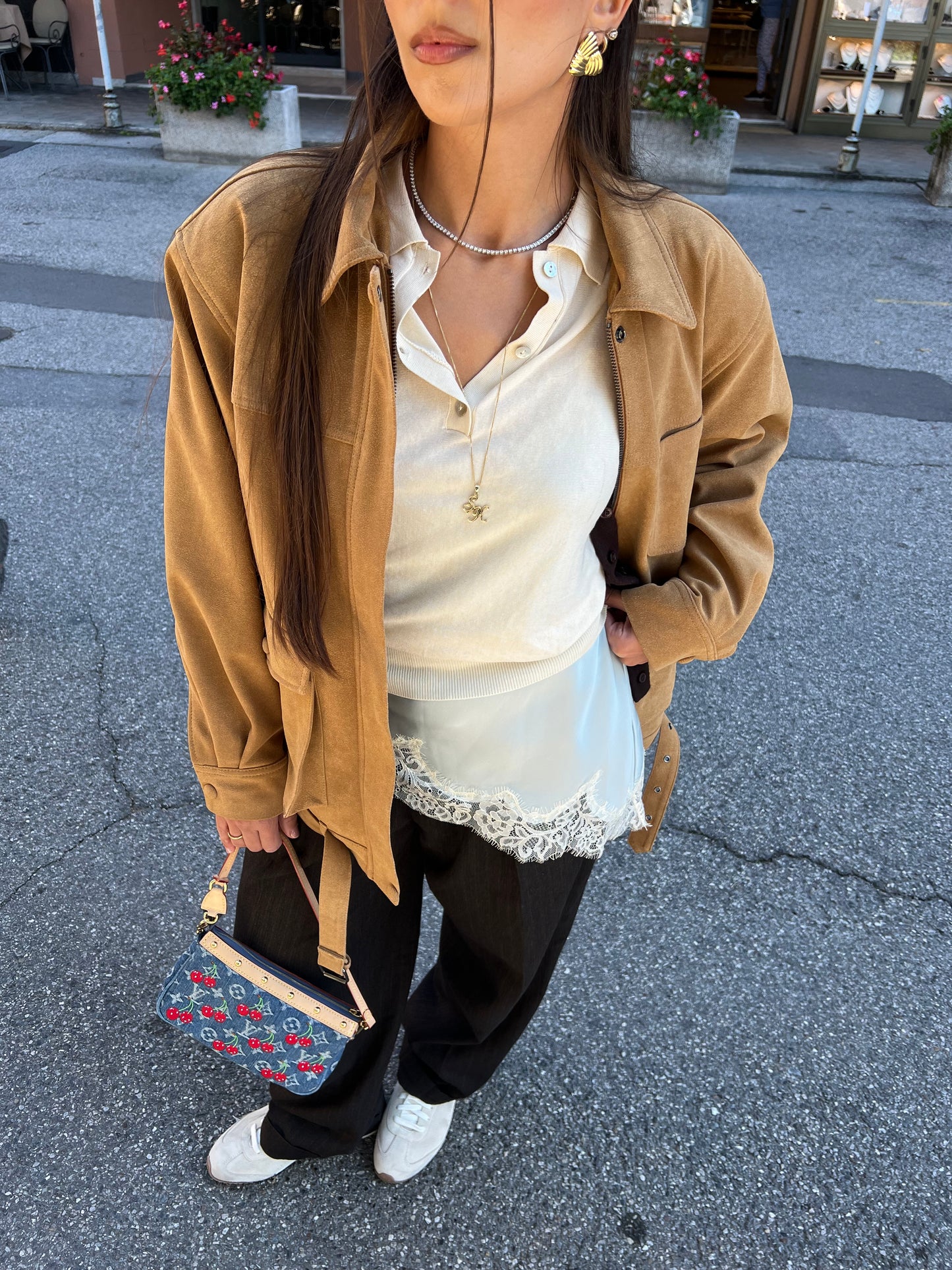 UTILITY SUEDE JACKET