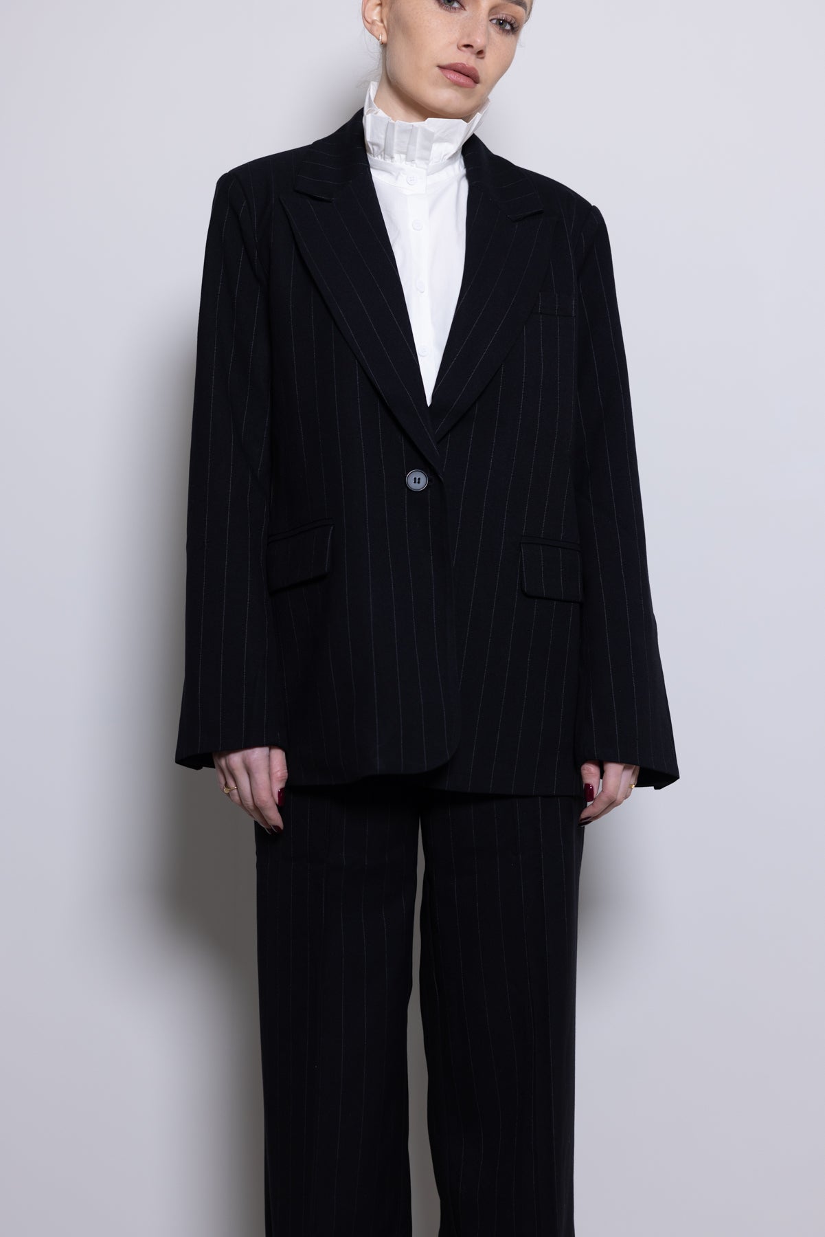 TAILORED BLAZER SET – Black