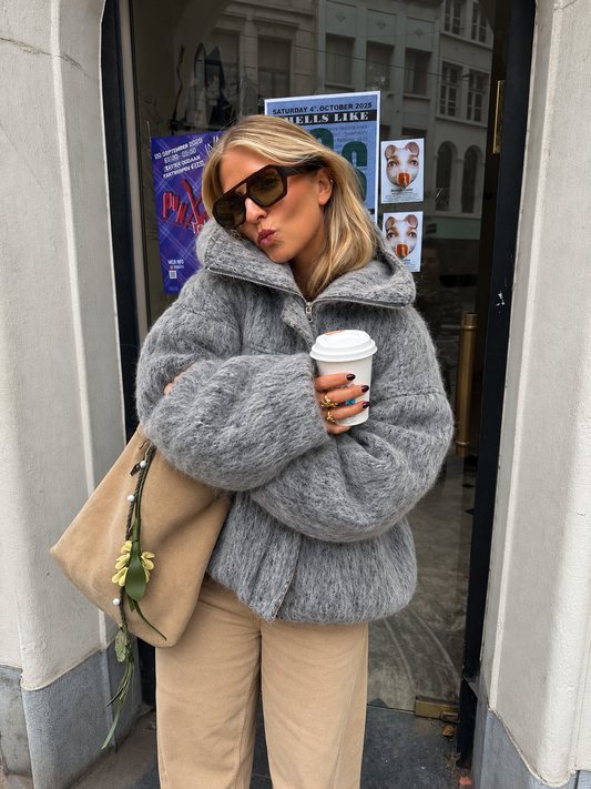 The Fluffy Puffer Jacket