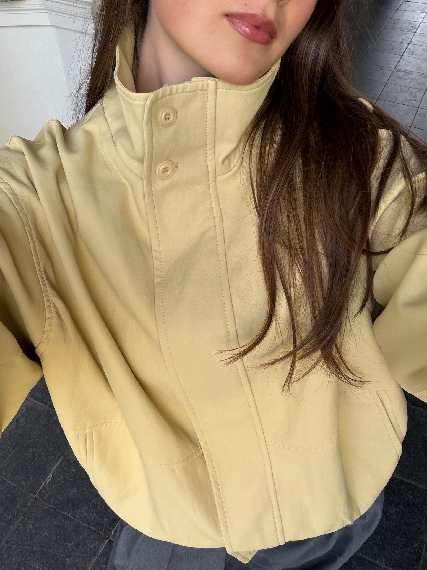 BUTTER GLOW LEATHER JACKET