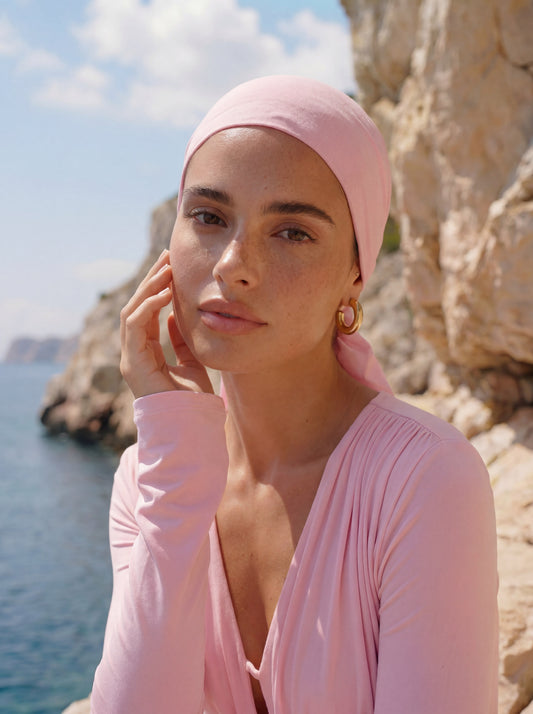 The Azure Dress - Blush Pink