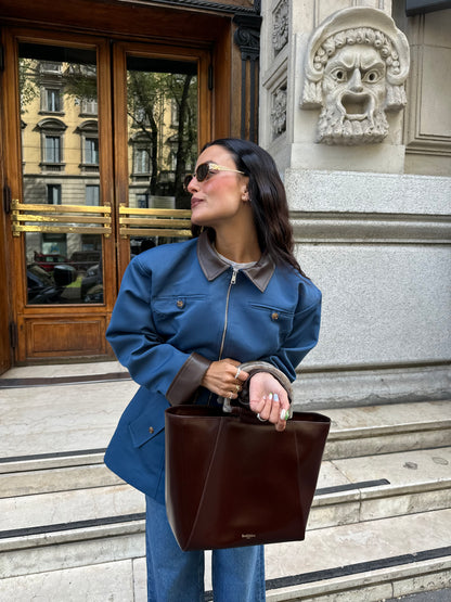 THE CANVAS JACKET – SKY BLUE
