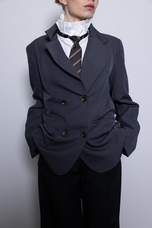 DOUBLE-BREASTED BLAZER