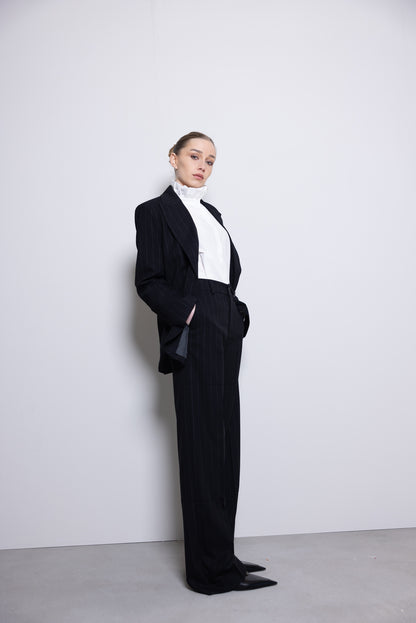 TAILORED BLAZER SET – Black