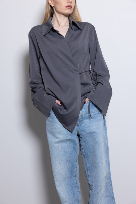 THE WRAP TIE SHIRT