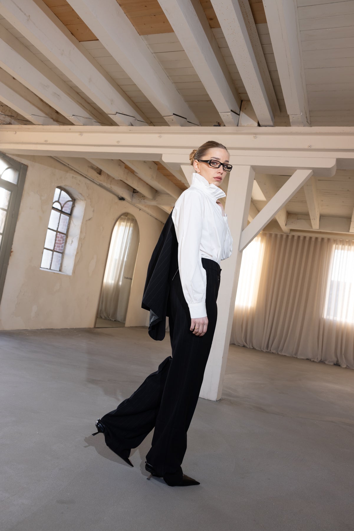 TAILORED BLAZER SET – Black