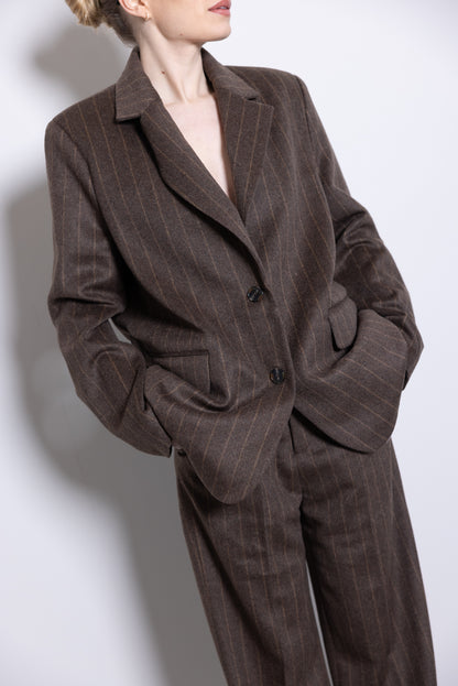 THE ROWAN PINSTRIPE SET - WOOL