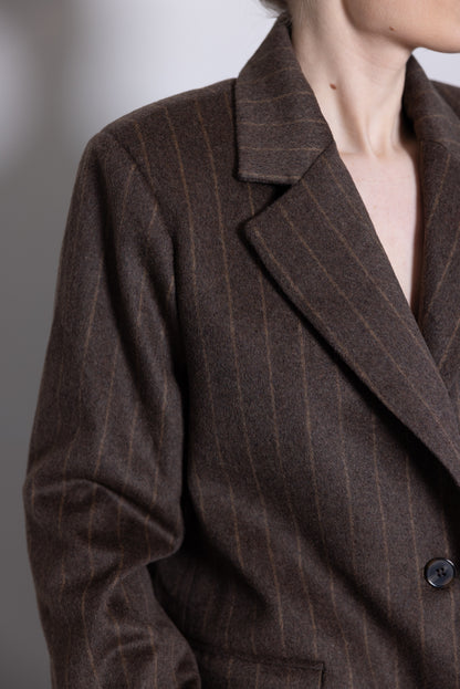 THE ROWAN PINSTRIPE SET - WOOL