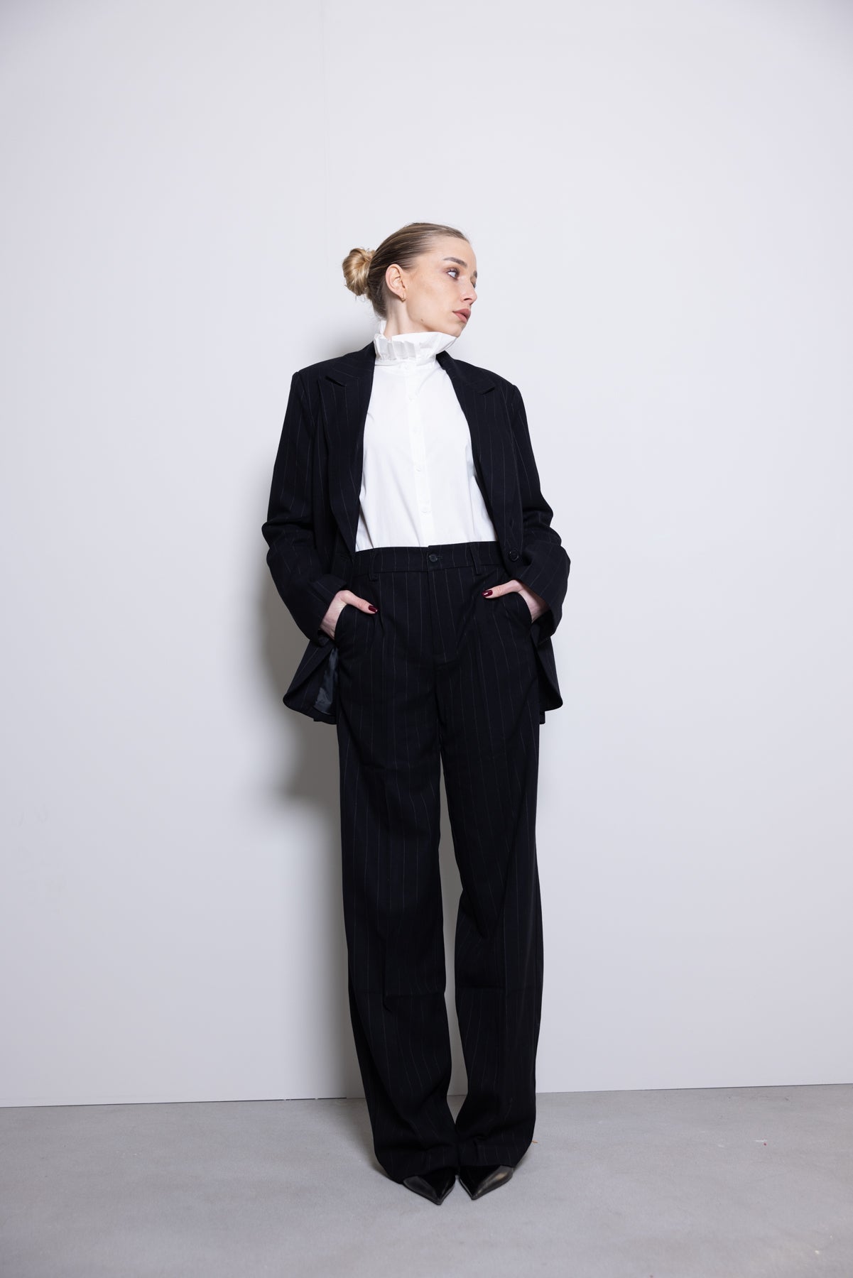 TAILORED BLAZER SET – Black