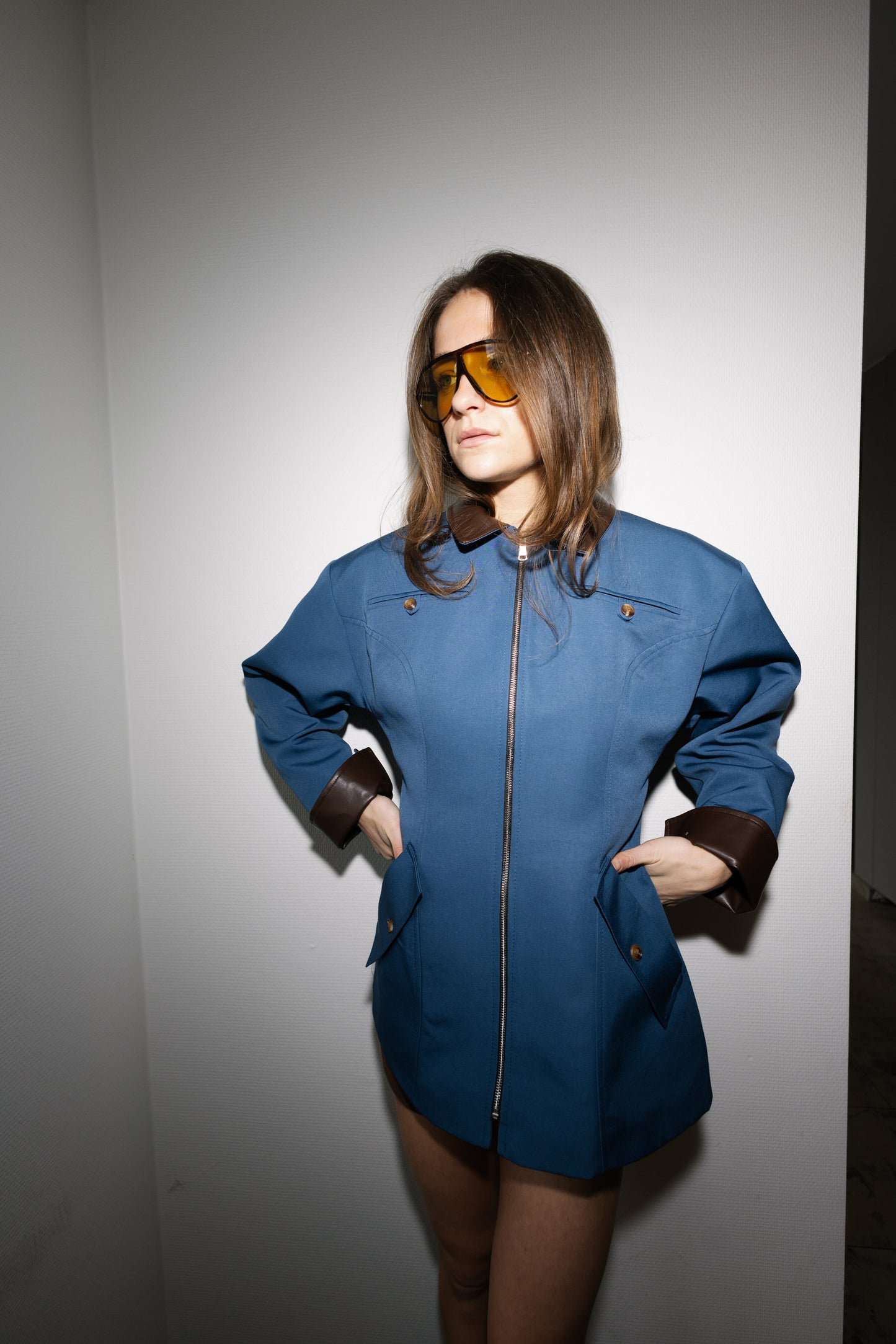 THE CANVAS JACKET – SKY BLUE